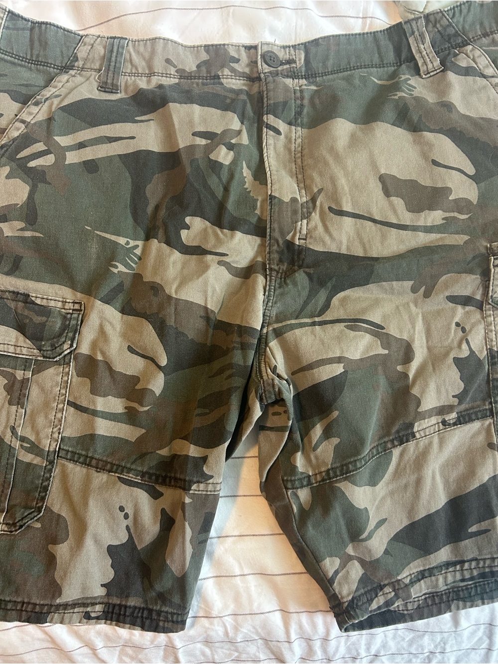 Wrangler Camo Cargo Shorts